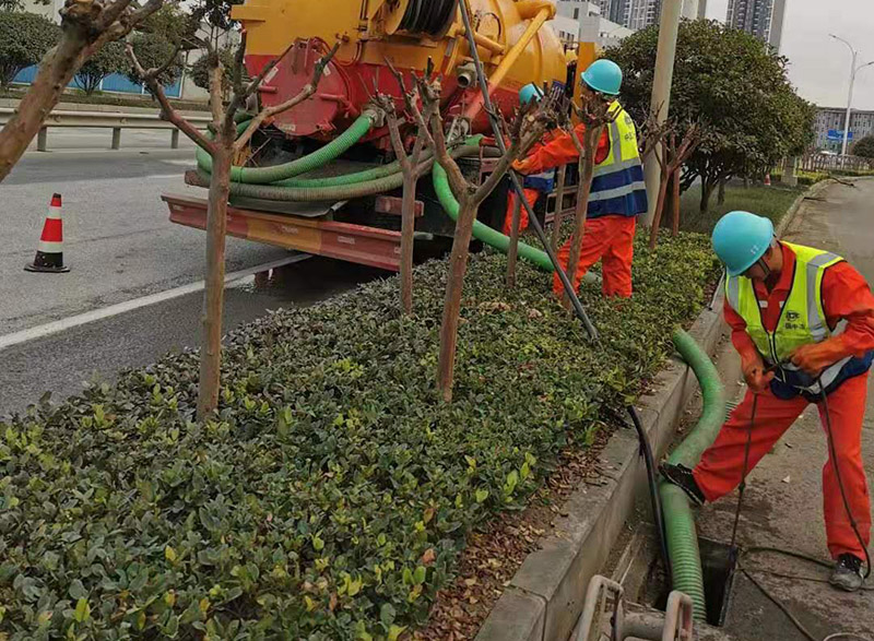 新罗市政管道清淤